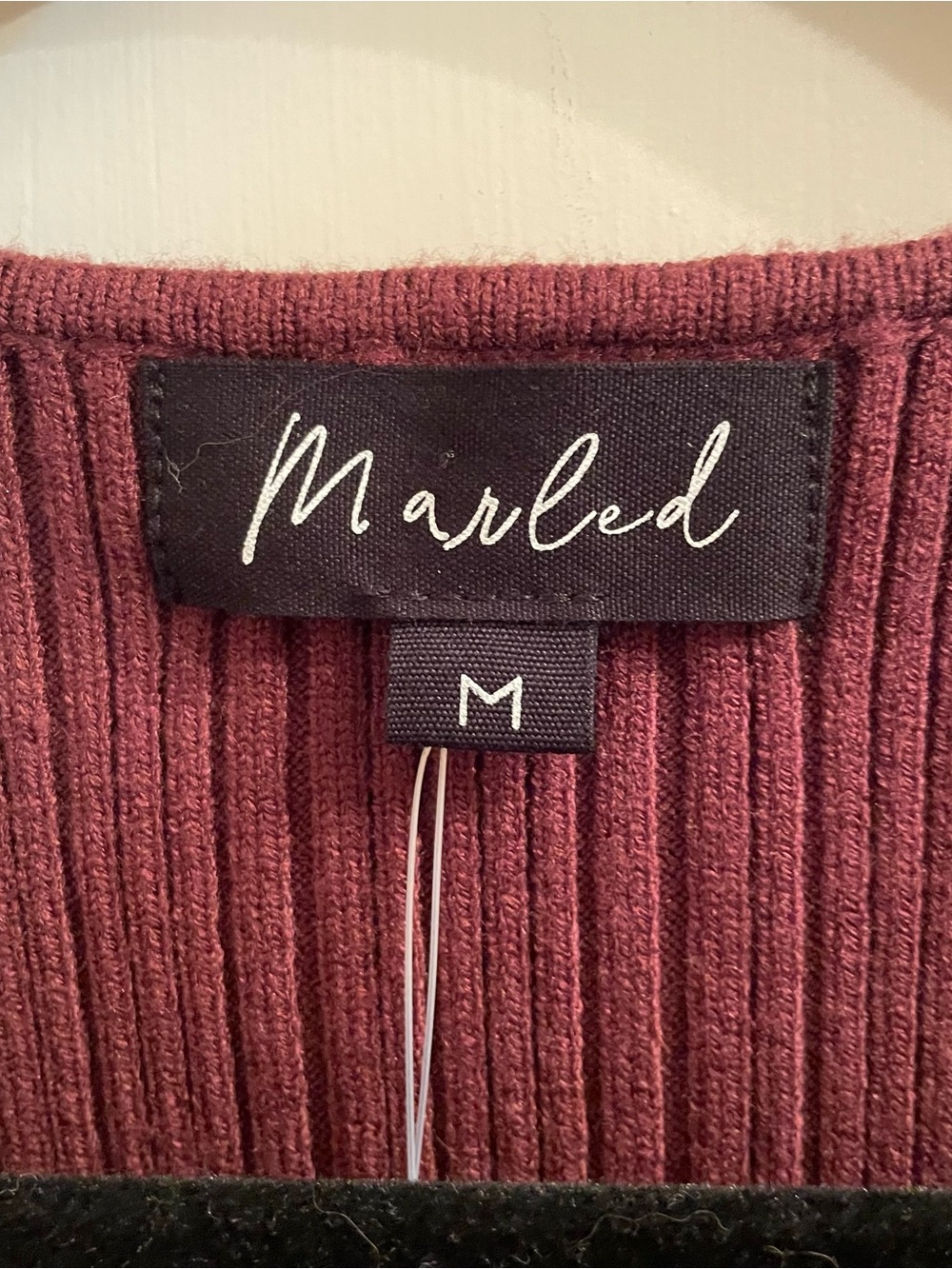 Marled Ribbed Tank Top - Picture 3 of 5
